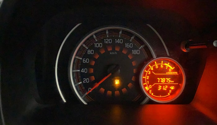 2019 Maruti New Wagon-R ZXI 1.2, Petrol, Manual, 77,866 km, Odometer Image