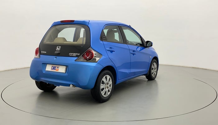 2013 Honda Brio S MT, Petrol, Manual, 70,283 km, Right Back Diagonal