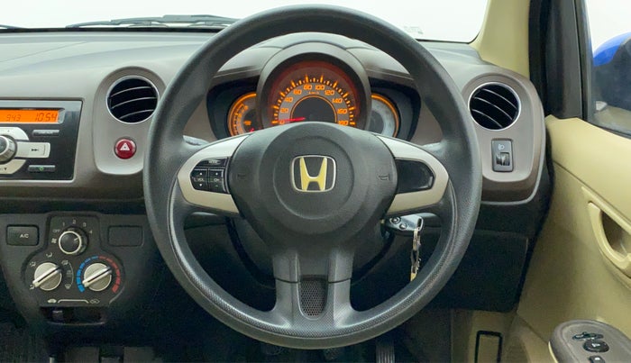 2013 Honda Brio S MT, Petrol, Manual, 70,283 km, Steering Wheel Close Up