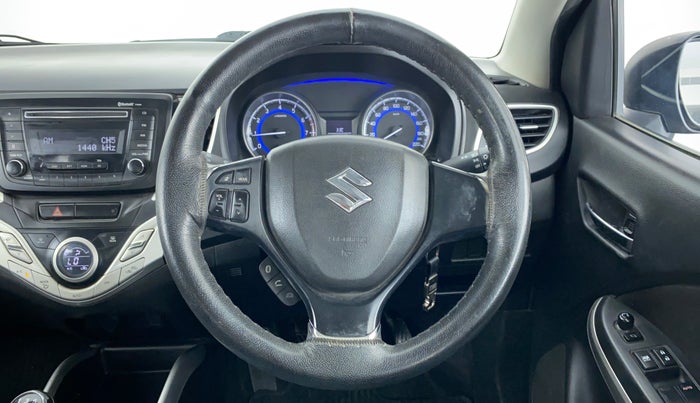2017 Maruti Baleno DELTA 1.2 K12, Petrol, Manual, 65,107 km, Steering Wheel Close Up