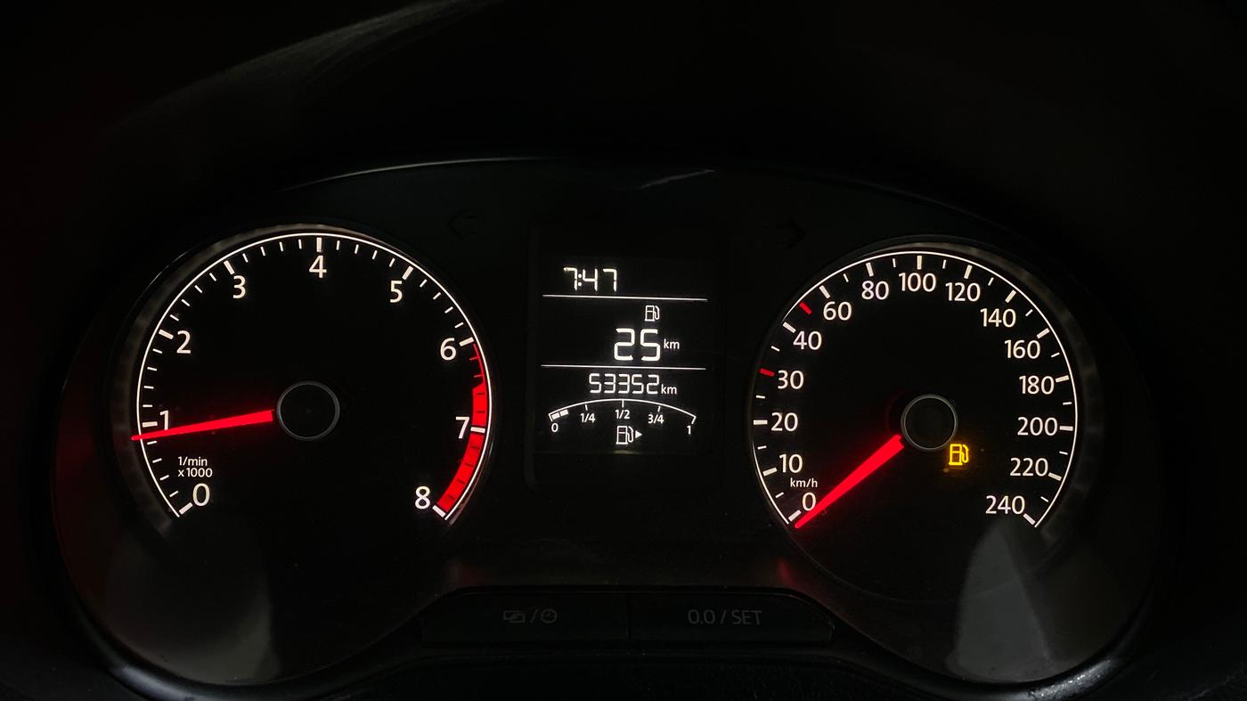2017 Volkswagen Ameo HIGHLINE1.2L, Petrol, Manual, 53,598 km, Odometer Image