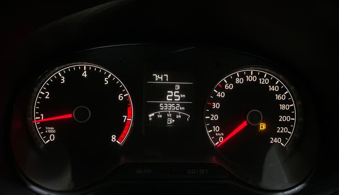 2017 Volkswagen Ameo HIGHLINE1.2L, Petrol, Manual, 53,598 km, Odometer Image