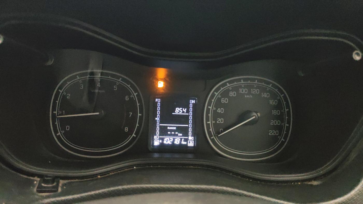 2020 Maruti Vitara Brezza VXI, Petrol, Manual, 1,02,160 km, Odometer Image