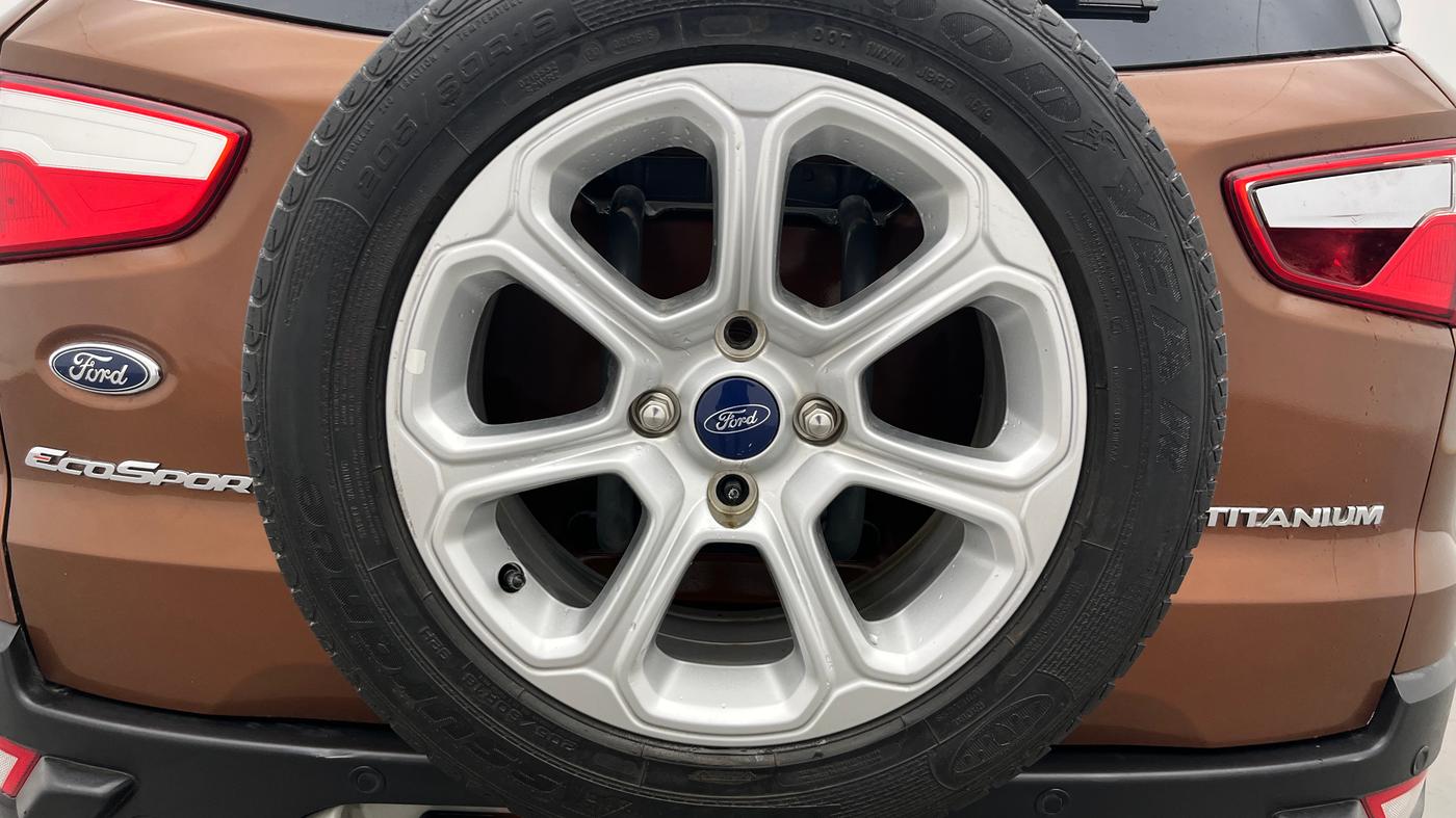 2019 Ford Ecosport TITANIUM + 1.5L PETROL AT, Petrol, Automatic, 51,195 km, Spare Tyre