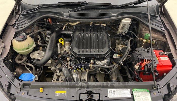 2018 Volkswagen Ameo TRENDLINE 1.0L, CNG, Manual, 1,32,995 km, Engine View