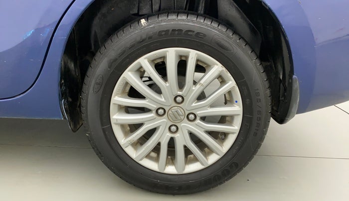 2017 Maruti Dzire ZXI, Petrol, Manual, 65,593 km, Left Rear Wheel