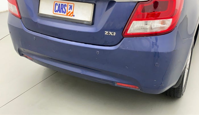 2017 Maruti Dzire ZXI, Petrol, Manual, 65,593 km, Rear bumper - Minor scratches