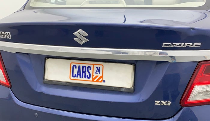 2017 Maruti Dzire ZXI, Petrol, Manual, 65,593 km, Dicky (Boot door) - Slightly dented