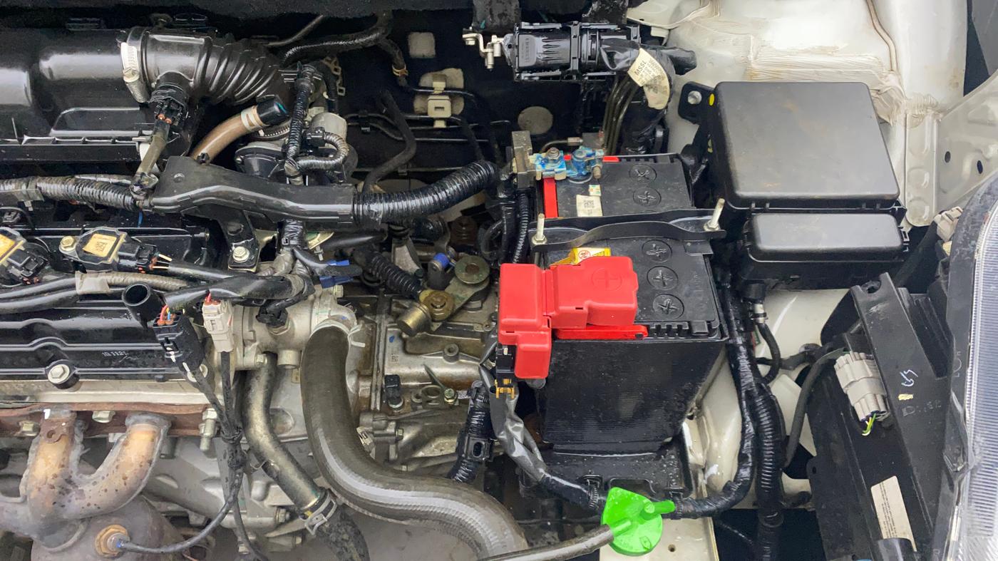 2021 Toyota Glanza V, Petrol, Manual, 74,812 km, Engine View - Left