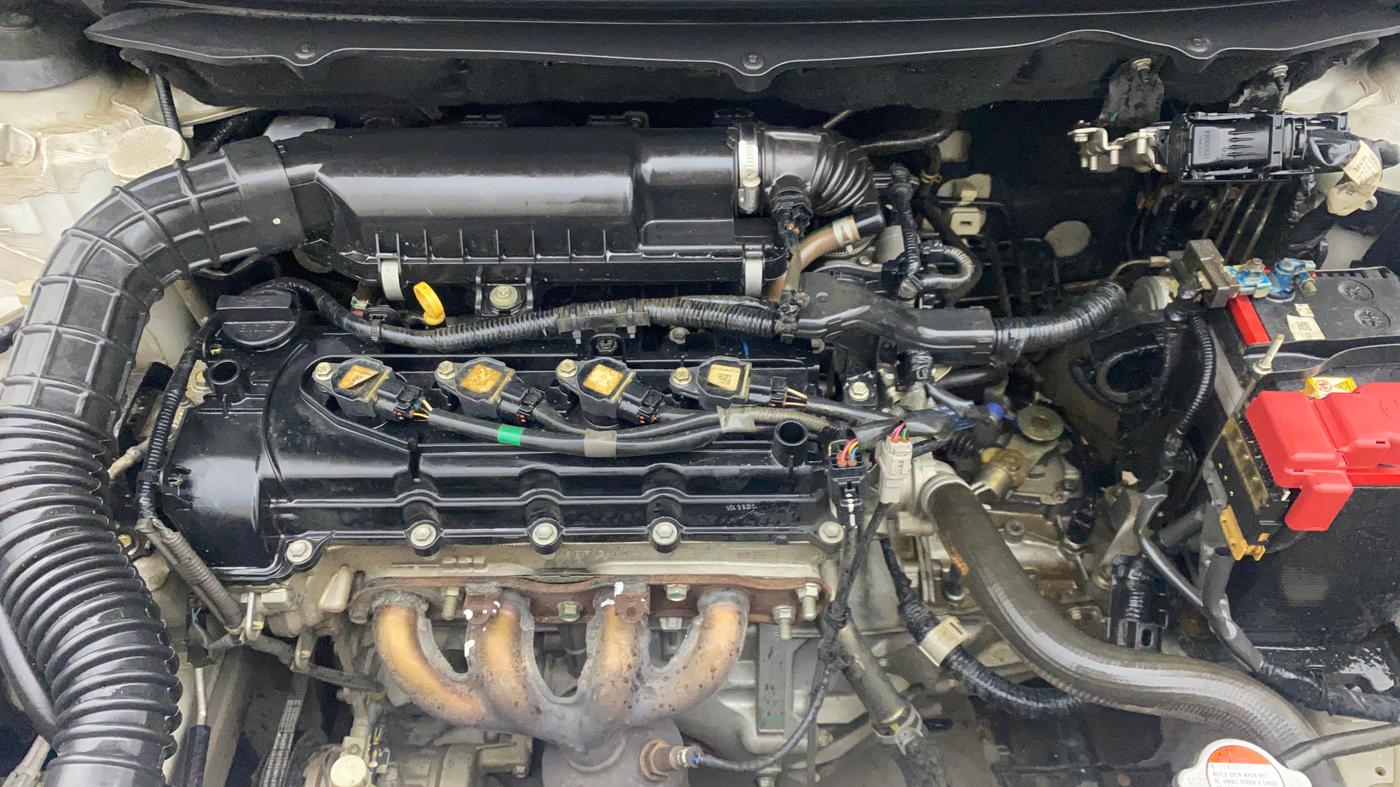 2021 Toyota Glanza V, Petrol, Manual, 74,812 km, Engine View