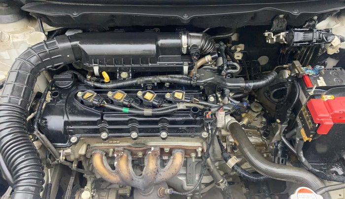 2021 Toyota Glanza V, Petrol, Manual, 74,812 km, Engine View