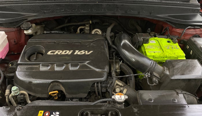 2017 Hyundai Creta SX (O) 1.6 DIESEL, Diesel, Manual, 1,04,813 km, Engine View