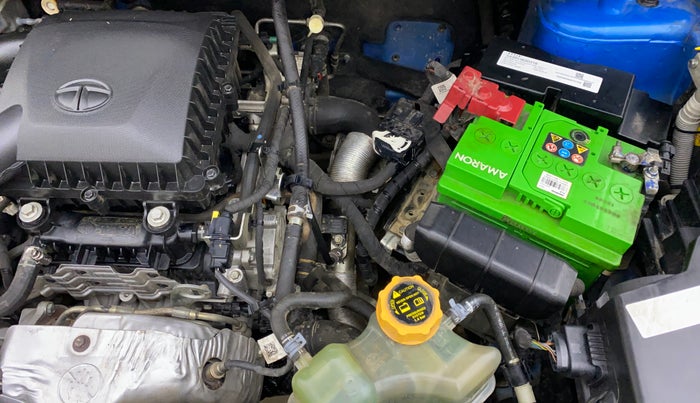 2020 Tata NEXON XZA PLUS (O) PETROL DUAL TONE, Petrol, Automatic, 55,936 km, Engine View - Left