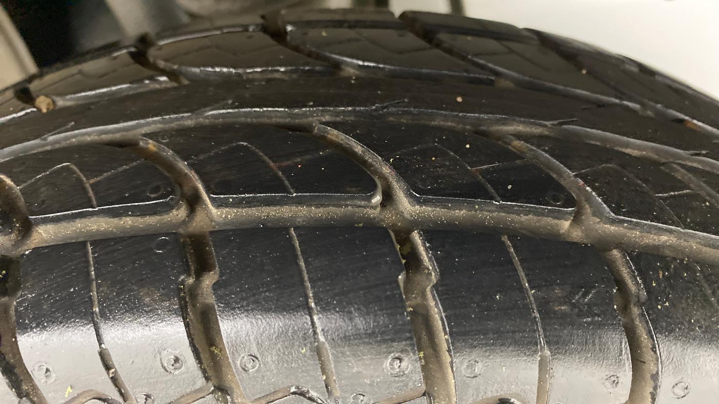 2008 Maruti Alto LXI, Petrol, Manual, 46,829 km, Left Rear Tyre Tread