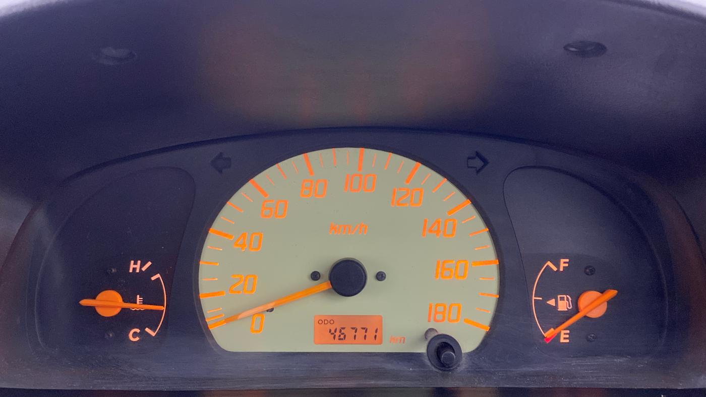 2008 Maruti Alto LXI, Petrol, Manual, 46,829 km, Odometer Image