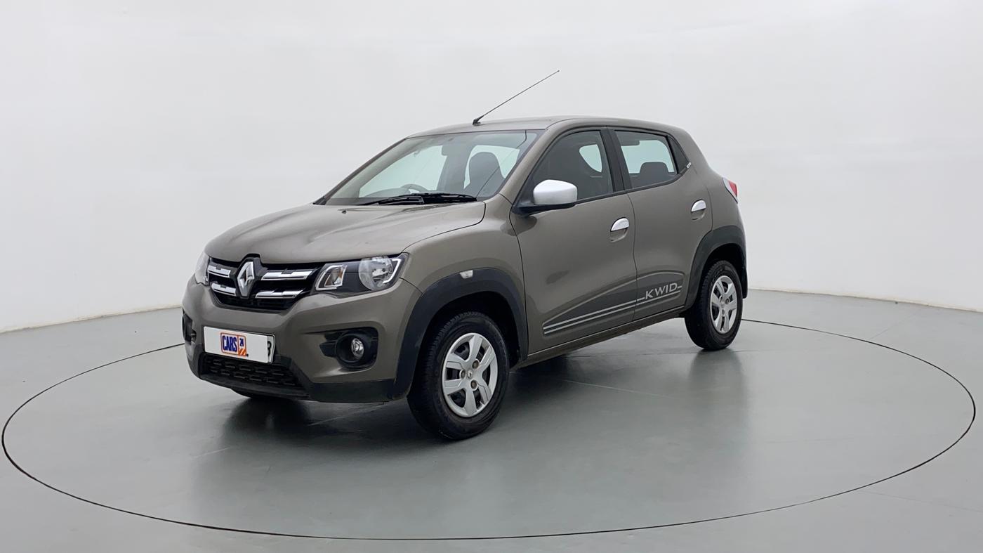 2019 Renault Kwid 1.0 RXT Opt, Petrol, Manual, 9,147 km, Left Front Diagonal