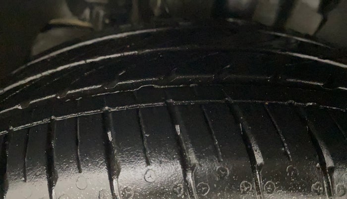 2021 Tata TIGOR XZA PLUS PETROL, Petrol, Automatic, 7,379 km, Left Front Tyre Tread