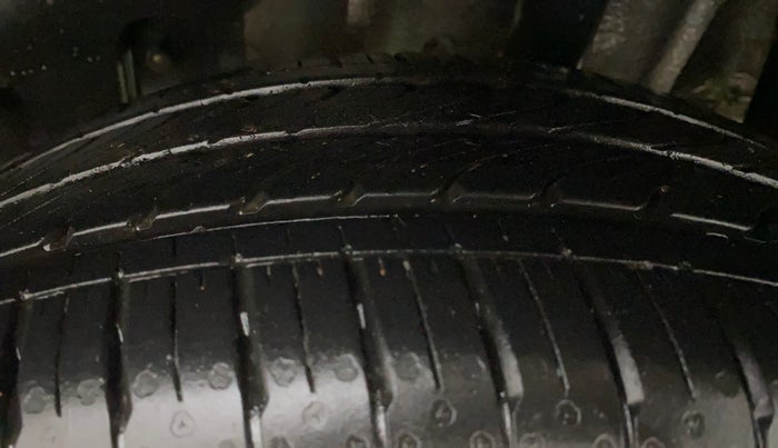 2021 Tata TIGOR XZA PLUS PETROL, Petrol, Automatic, 7,379 km, Left Rear Tyre Tread