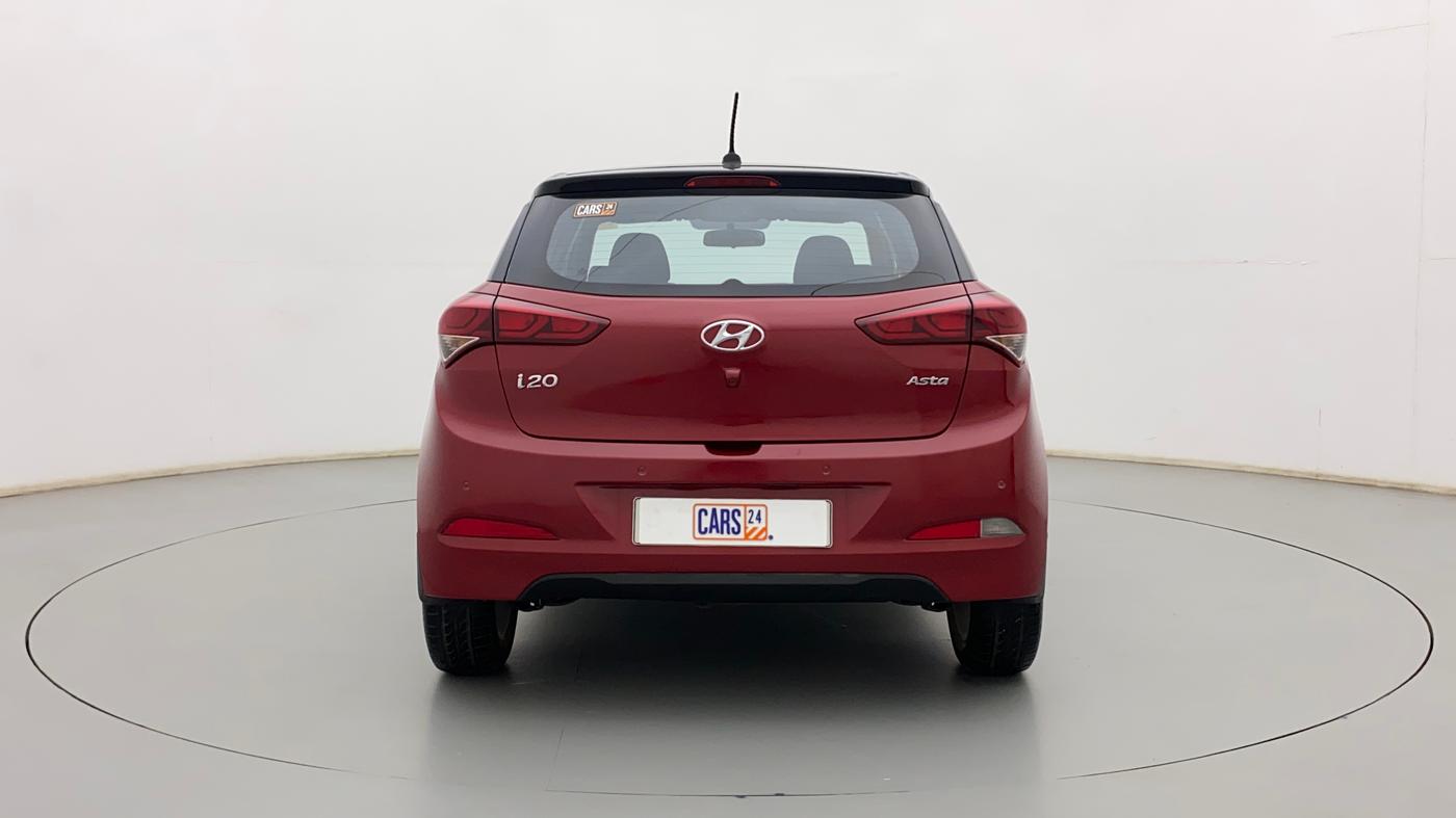 2017 Hyundai Elite i20 ASTA 1.2 DUAL TONE, Petrol, Manual, 54,739 km, Back/Rear