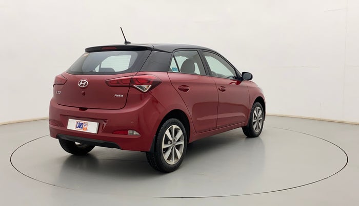 2017 Hyundai Elite i20 ASTA 1.2 DUAL TONE, Petrol, Manual, 54,739 km, Right Back Diagonal