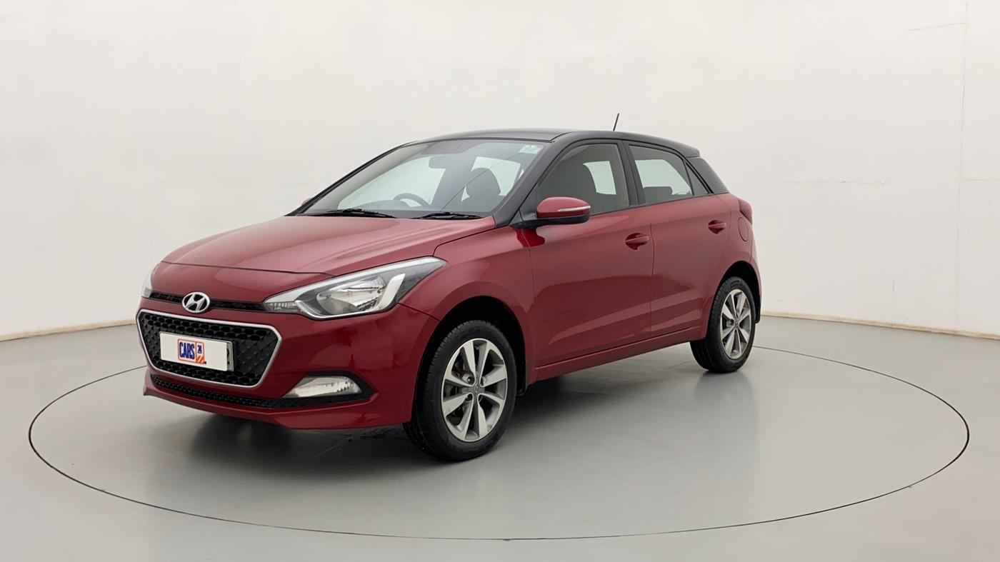 2017 Hyundai Elite i20 ASTA 1.2 DUAL TONE, Petrol, Manual, 54,739 km, Left Front Diagonal