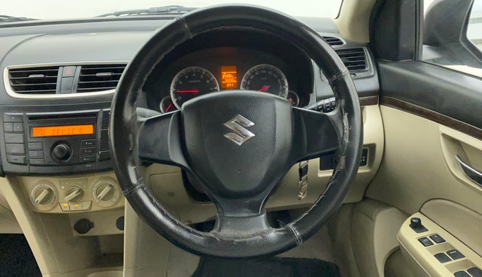 2012 Maruti Swift Dzire VXI, Petrol, Manual, 43,592 km, Steering Wheel Close Up