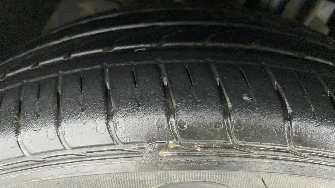 2021 Tata Tiago XZ+ 1.2 Revotron, Petrol, Manual, 14,179 km, Left Front Tyre Tread