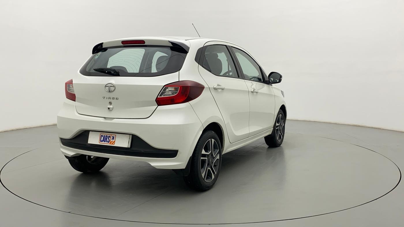2021 Tata Tiago XZ+ 1.2 Revotron, Petrol, Manual, 14,179 km, Right Back Diagonal