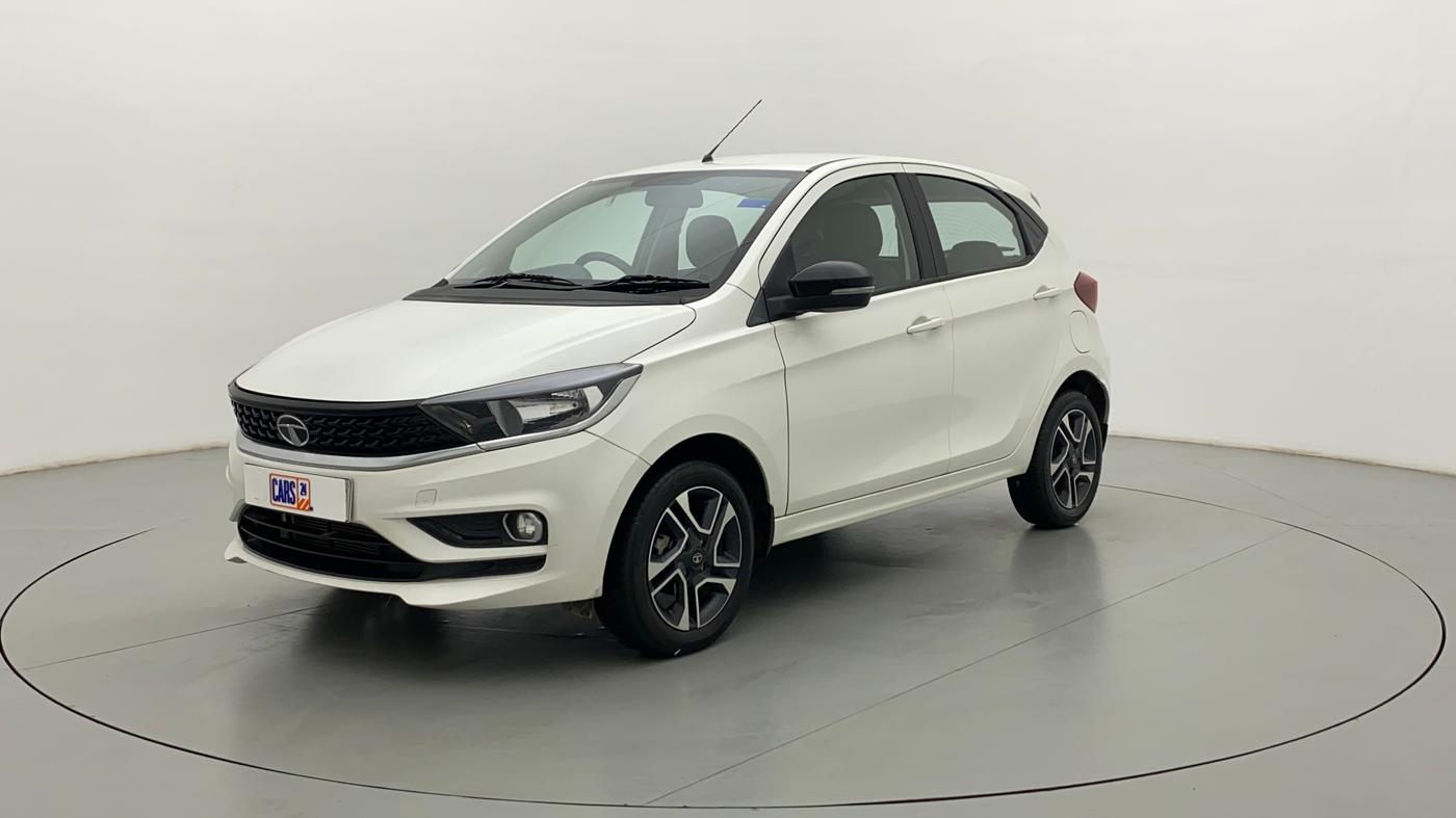 2021 Tata Tiago XZ+ 1.2 Revotron, Petrol, Manual, 14,179 km, Left Front Diagonal