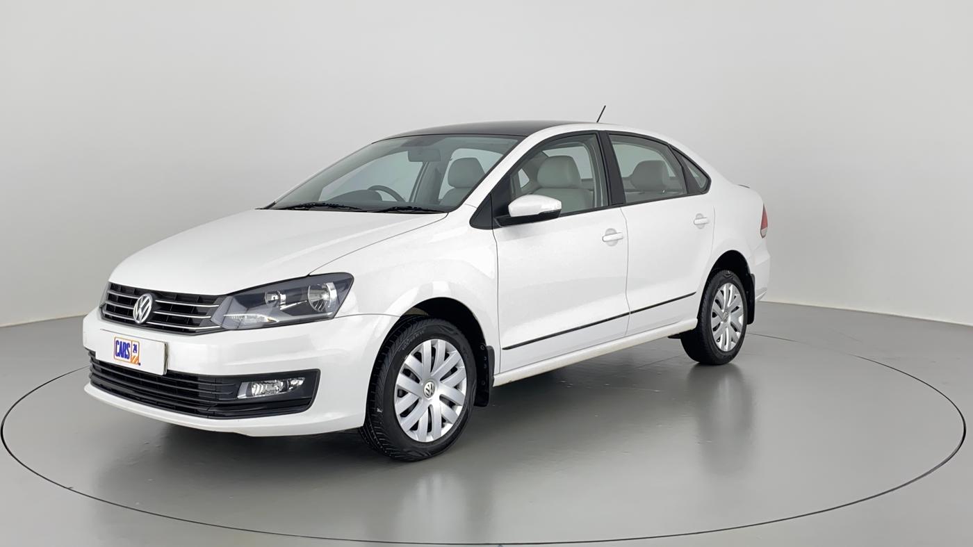2017 Volkswagen Vento COMFORTLINE MT PETROL, Petrol, Manual, 32,137 km, Left Front Diagonal
