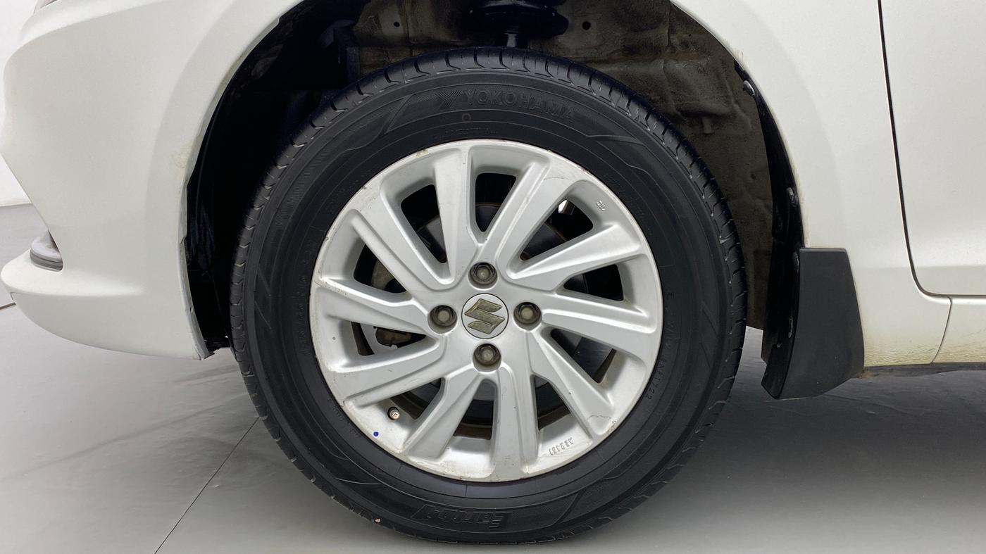 2015 Maruti Swift Dzire ZXI 1.2 BS IV, Petrol, Manual, 94,428 km, Left Front Wheel