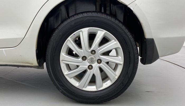 2015 Maruti Swift Dzire ZXI 1.2 BS IV, Petrol, Manual, 94,428 km, Left Rear Wheel