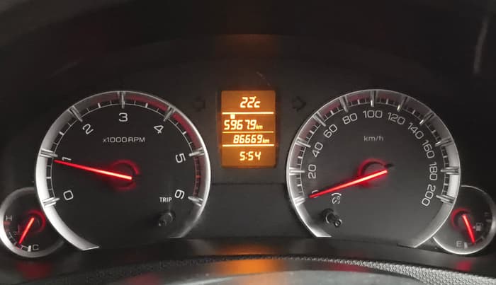 2015 Maruti Swift Dzire ZDI, Diesel, Manual, 86,638 km, Odometer Image