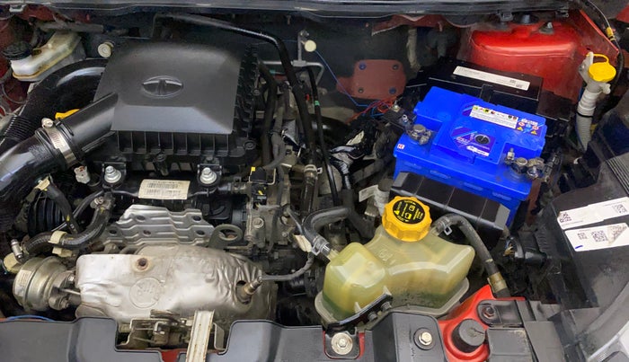 2021 Tata NEXON XM SUNROOF PETROL, Petrol, Manual, 62,197 km, Engine View - Left