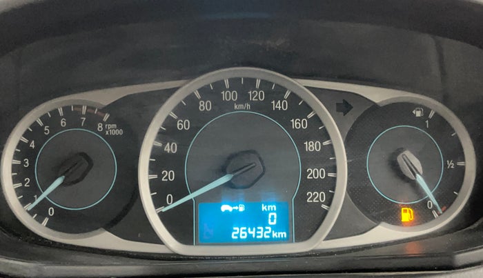 2015 Ford Figo Aspire TREND 1.2 PETROL, Petrol, Manual, 26,407 km, Odometer Image