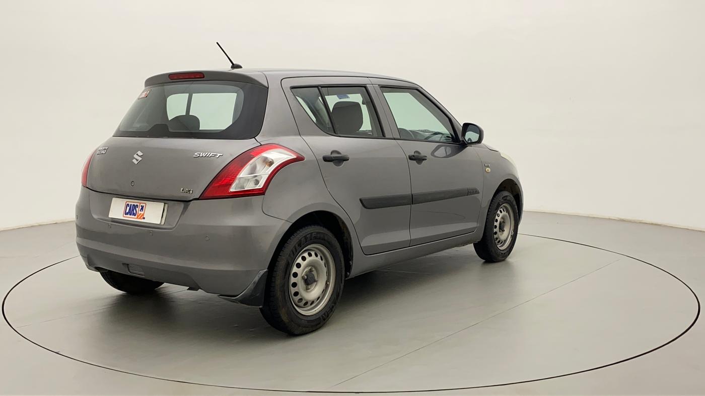 2015 Maruti Swift LXI, CNG, Manual, 58,702 km, Right Back Diagonal