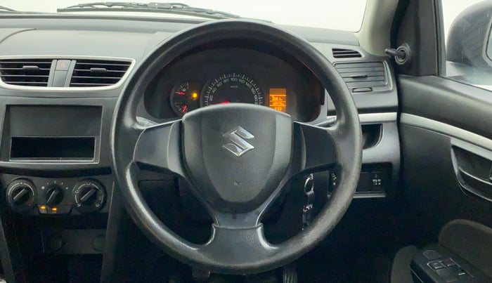 2015 Maruti Swift LXI, CNG, Manual, 58,702 km, Steering Wheel Close Up