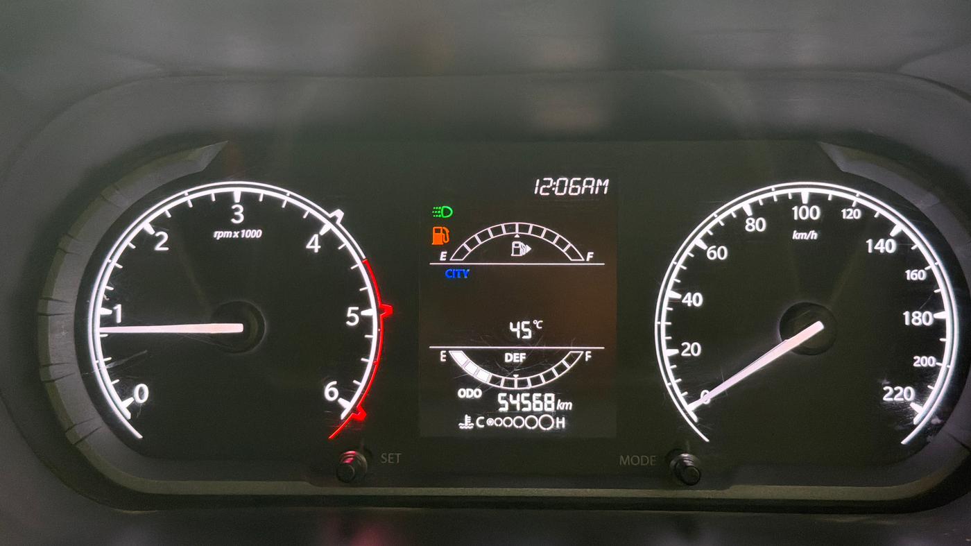 2022 Tata Harrier XT PLUS 2.0L KRYOTEC, Diesel, Manual, 54,557 km, Odometer Image