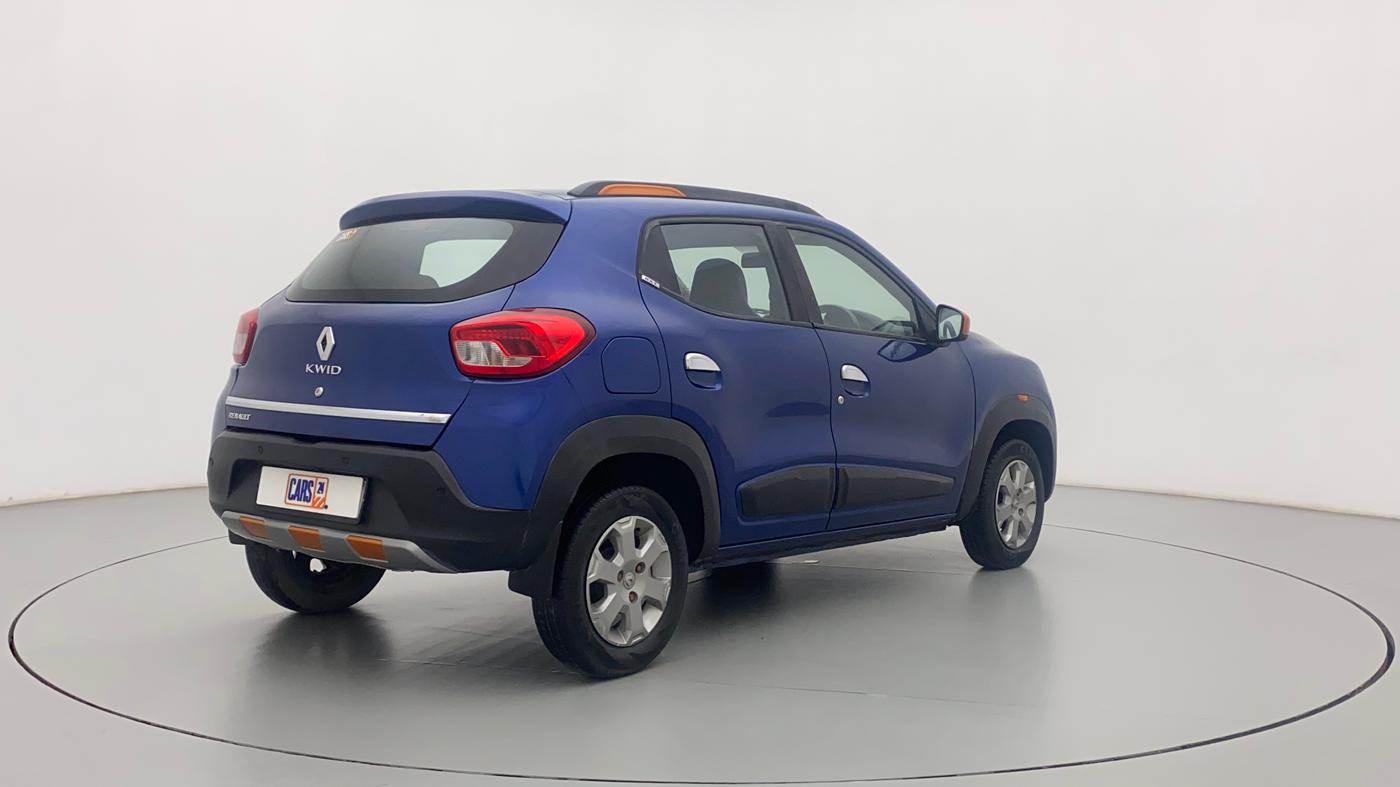 2018 Renault Kwid CLIMBER 1.0, Petrol, Manual, 59,535 km, Right Back Diagonal