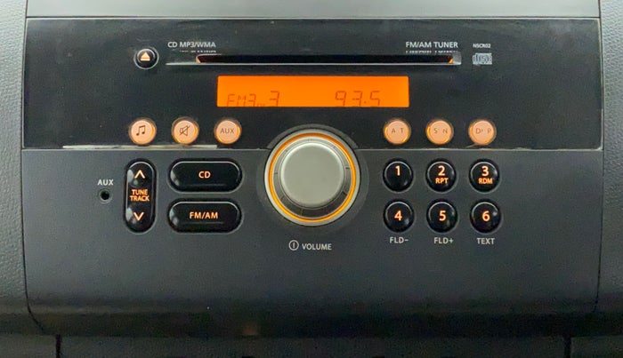 2011 Maruti Swift Dzire VXI, CNG, Manual, 74,321 km, Infotainment System