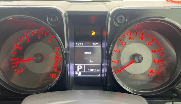 2023 Maruti JIMNY ALPHA ALL GRIP PRO AT, Petrol, Automatic, 17,814 km, Odometer Image