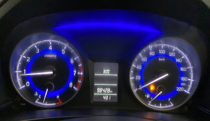 2021 Maruti Baleno DELTA PETROL 1.2, CNG, Manual, 98,427 km, Odometer Image