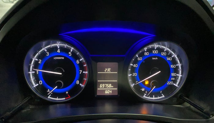 2019 Maruti Baleno DELTA PETROL 1.2, Petrol, Manual, 69,752 km, Odometer Image