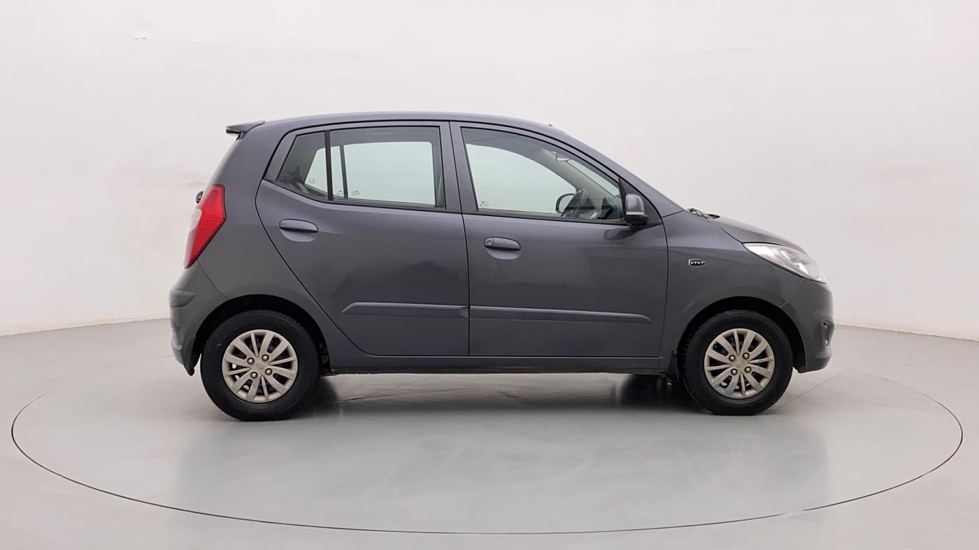 2013 Hyundai i10 SPORTZ 1.2 AT, Petrol, Automatic, 78,126 km, Right Side View