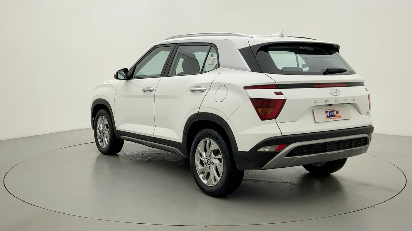 2021 Hyundai Creta SX PETROL MT, Petrol, Manual, 7,550 km, Left Back Diagonal