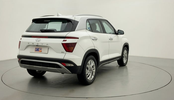 2021 Hyundai Creta SX PETROL MT, Petrol, Manual, 7,550 km, Right Back Diagonal