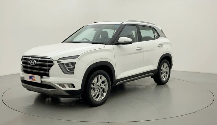 2021 Hyundai Creta SX PETROL MT, Petrol, Manual, 7,550 km, Left Front Diagonal