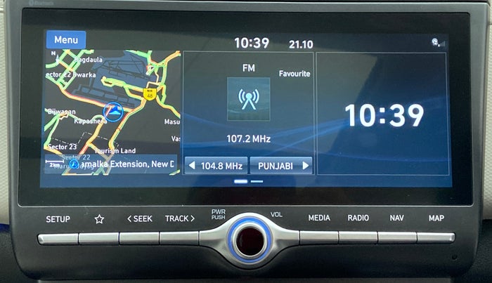 2021 Hyundai Creta SX PETROL MT, Petrol, Manual, 7,550 km, Infotainment System