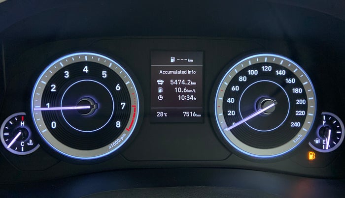 2021 Hyundai Creta SX PETROL MT, Petrol, Manual, 7,550 km, Odometer Image