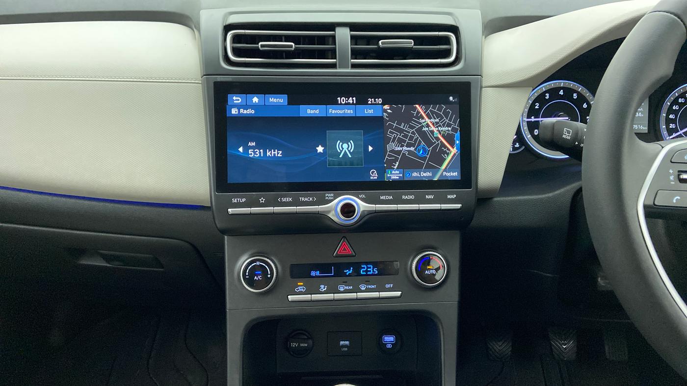 2021 Hyundai Creta SX PETROL MT, Petrol, Manual, 7,550 km, Air Conditioner